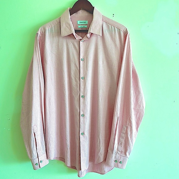 Calvin Klein Slim Fit Dress Shirt - Picture 2 of 3